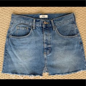 Forever 21 denim mini skirt